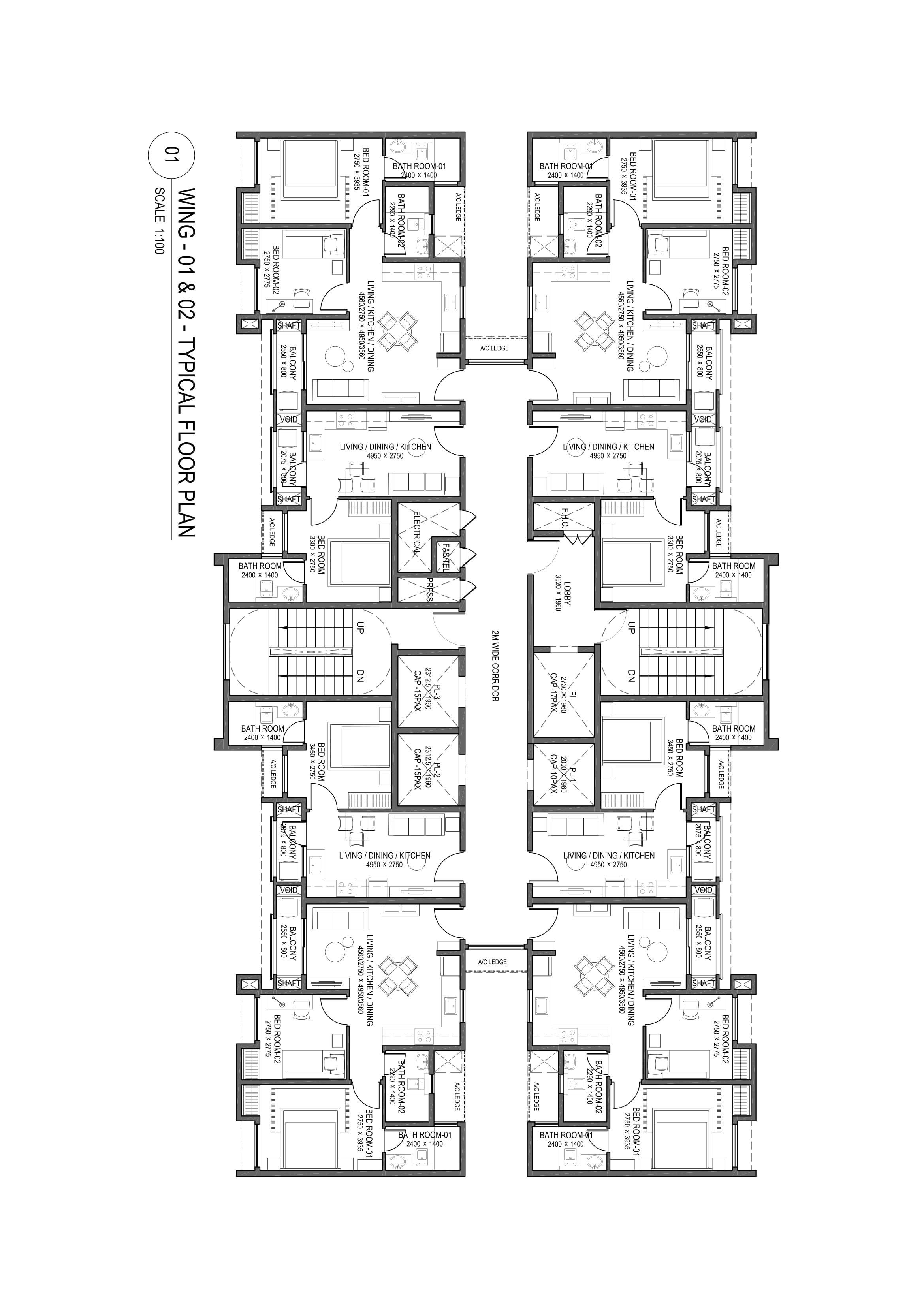 Sobha Town Park Brooklyn Towers Floor Plan