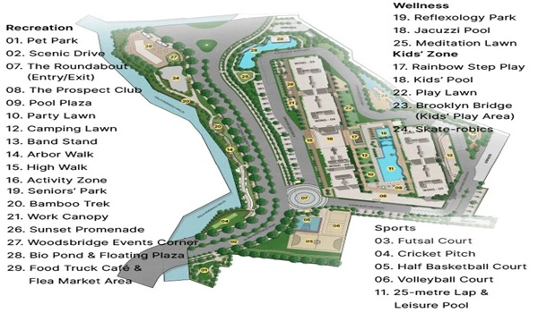 Sobha Brooklyn Towers Master Plan Sobha Brooklyn Towers Master Plan